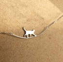 Colar Vida de Gato - Prata S925 Esterlina