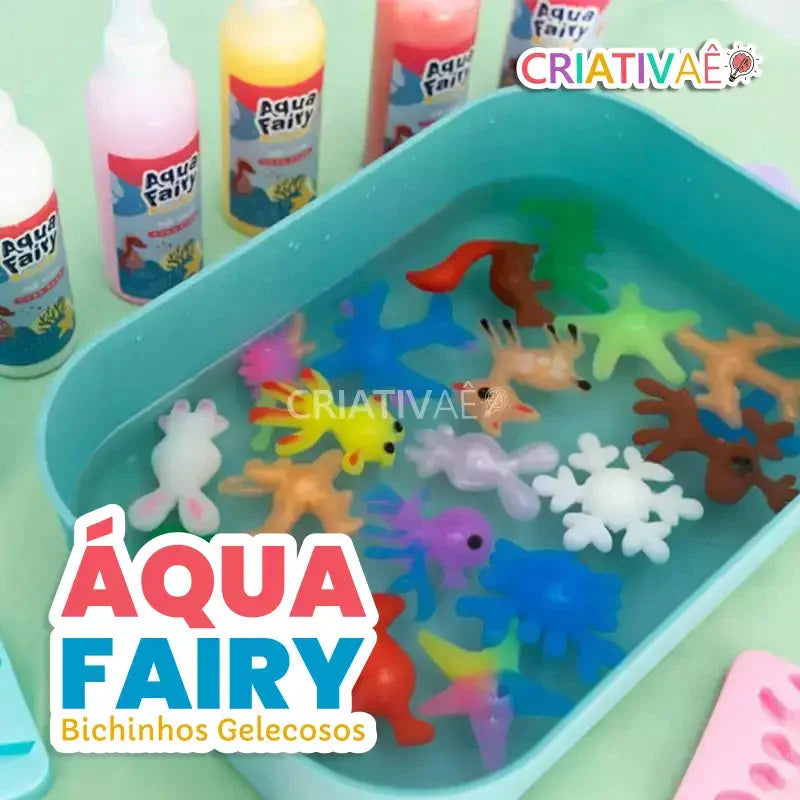 Acqua Magic - Kit Mágico Completo para Desenhos 3D em Água (Atóxico 100% Seguro)